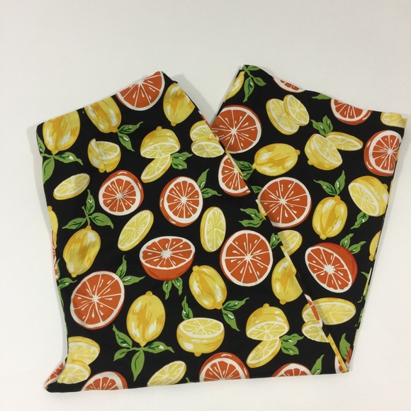 Bechamel Pants - 🔥3 for 20🔥Bechamel Orange/Lemon print pants